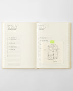 Midori MD Notebook Diary A5 Square 1Day 1Page 2027