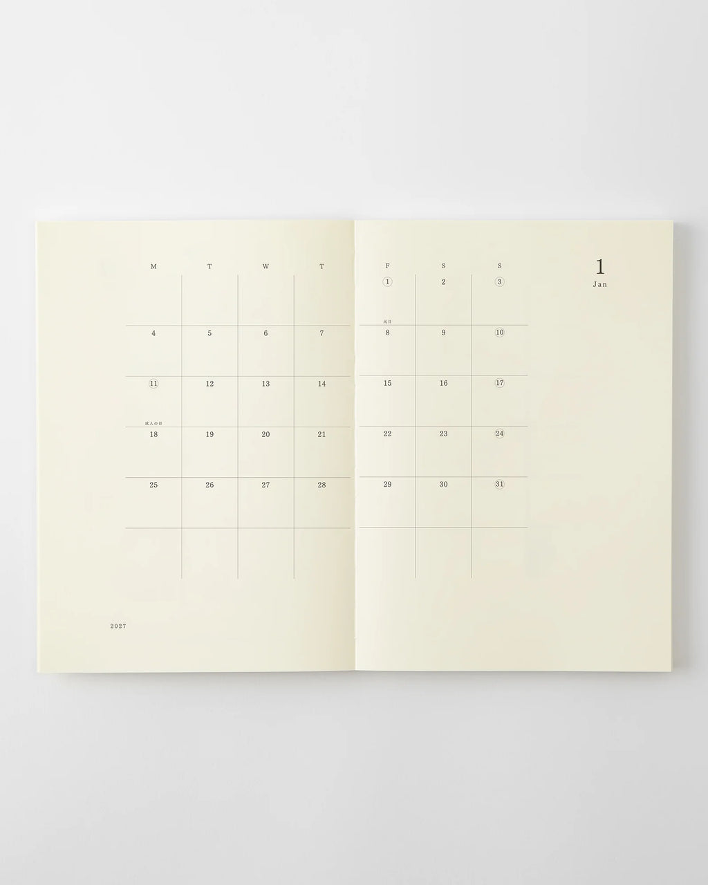 Midori MD Notebook Diary A6 2027
