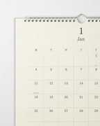 Midori MD Calendar Wall-Hanging 2027