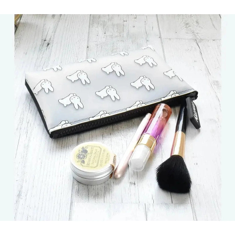 p+g design NUU Clear Miffy Large Zipper Pouch