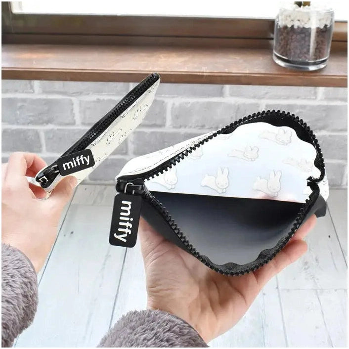 p+g design NUU Clear Miffy Large Zipper Pouch