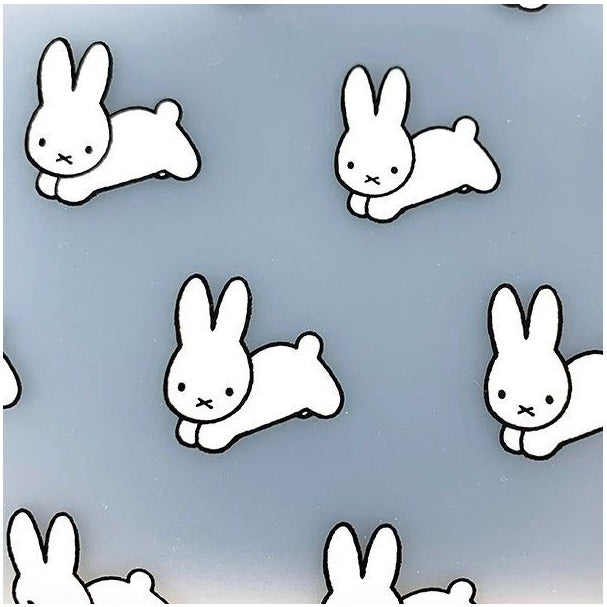 p+g design NUU Clear Miffy Large Zipper Pouch