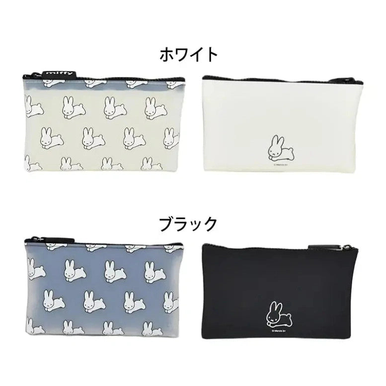 p+g design NUU Clear Miffy Large Zipper Pouch