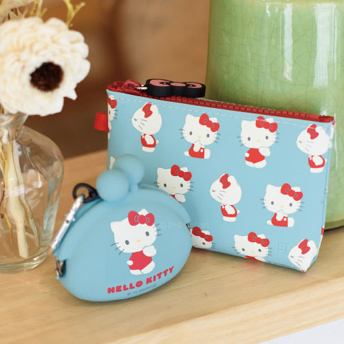 p+g design NUU Hello Kitty Sky Blue Pouch