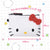 p+g design NUU-SML Hello Kitty Zipper Pouch