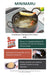 Free coagulating oil waste with tempura pot