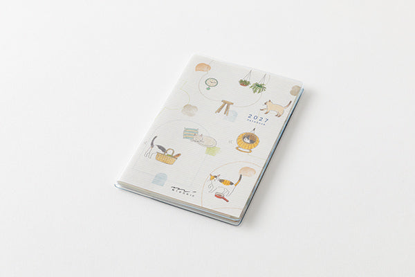 Midori Pocket Diary Mini Cat 2027