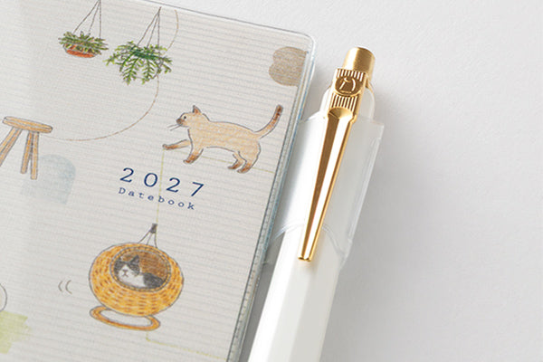 Midori Pocket Diary Mini Cat 2027
