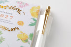 Midori Pocket Diary Mini Country Time Flower 2027