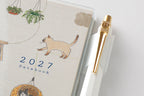 Midori Pocket Diary B6 Slim Cat 2027