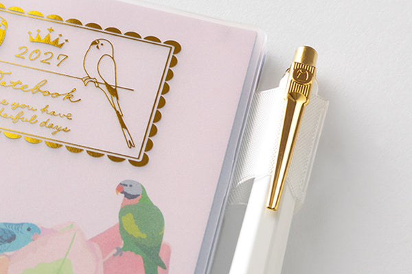 Midori Pocket Diary B6 Slim Bird 2027