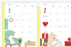 Midori Pocket Diary A6 Dog 2027