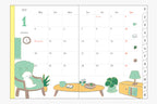 Midori Pocket Diary A6 Dog 2027
