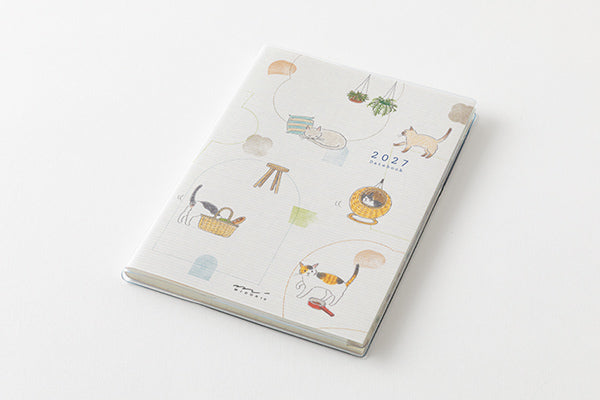 Midori Pocket Diary A6 Cat 2027