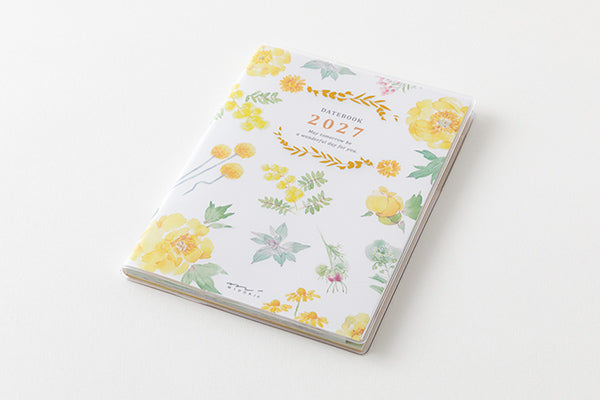 Midori Pocket Diary A6 Country Time Flower 2027
