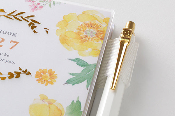 Midori Pocket Diary A6 Country Time Flower 2027
