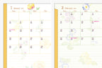 Midori Pocket Diary A6 Country Time Flower 2027