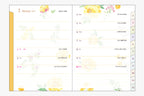 Midori Pocket Diary A6 Country Time Flower 2027