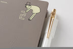Midori Pocket Diary A6 Weekly Block Ojisan 2027
