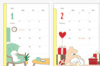 Midori Pocket Diary B6 Dog 2027