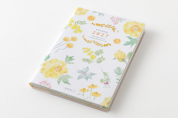 Midori Pocket Diary B6 Country Time Flower 2027