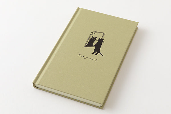 Midori Book Style Diary B6 Variant Cat Beige 2027