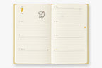 Midori Book Style Diary B6 Variant Dog Yellow 2027