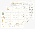 Midori Calendar Ring M Cat 2027