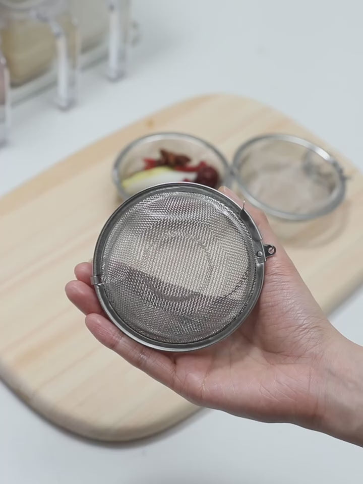 Shimoyama 304 Stainless Steel Tea Stock Strainer