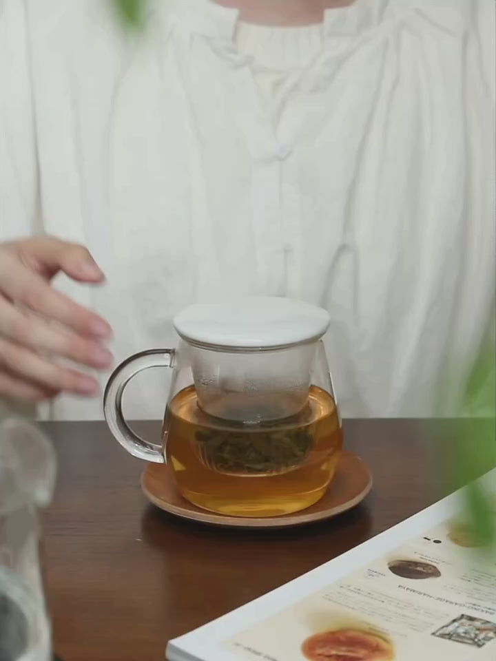 Shimoyama Borosilicate Glass Tea Cup 480ml