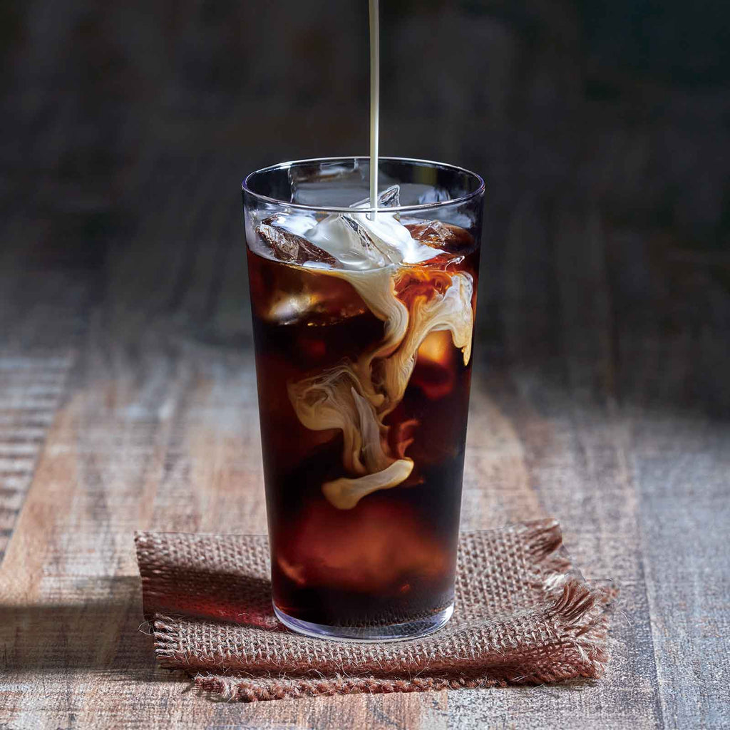 Toyo Sasaki Thin Long Tumbler 400ml with iced coffee