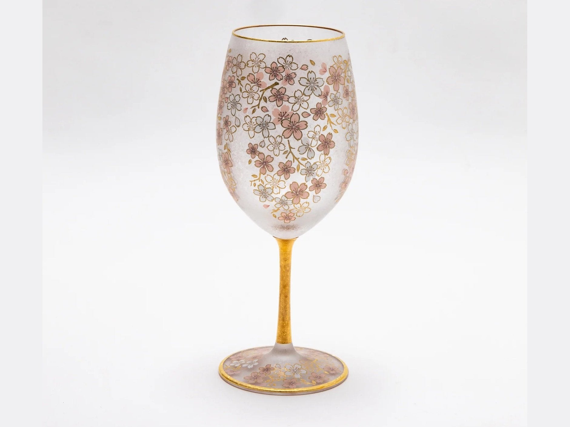 Aderia El Dorado Cherry Blossom Wine Glass
