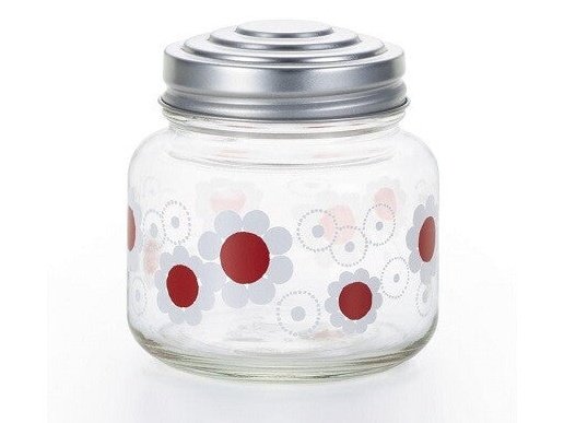 Aderia Retro Bonbon Glass Jar 375ml