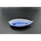 Aito Seto Yaki Leaf Plate 23 x 11.8cm