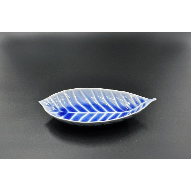 Aito Seto Yaki Leaf Plate 23 x 11.8cm