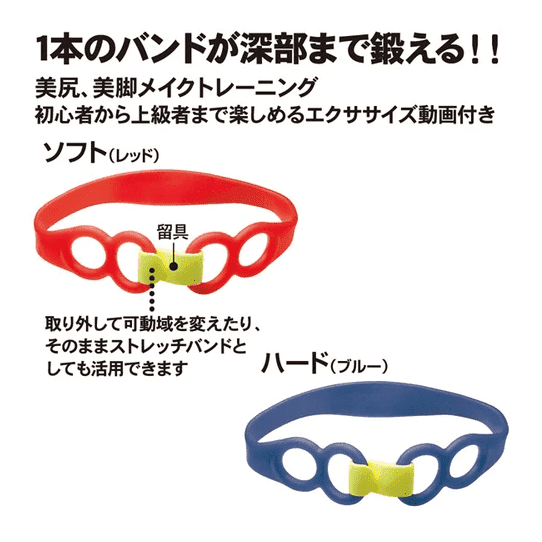 Alphax Beauty Hip & Leg Stretch Resistance Band