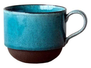 Aqua Stacking Soup Mug Blue