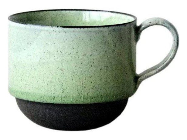 Aqua Stacking Soup Mug Green