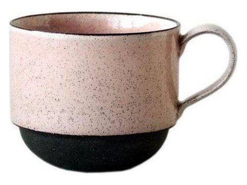 Aqua Stacking Soup Mug Pink