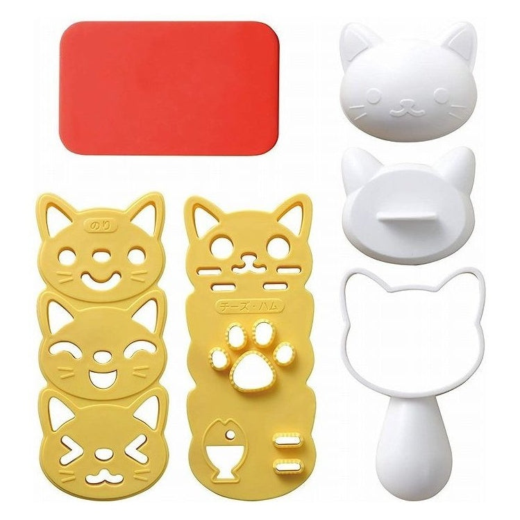 Arnest Cat Onigiri Mould Set