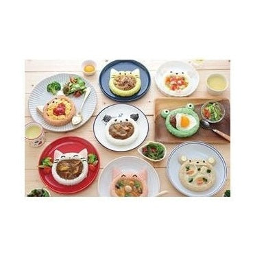 Arnest Curry-Eating Animal Rice Mould Set