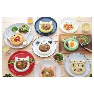 Arnest Curry-Eating Animal Rice Mould Set