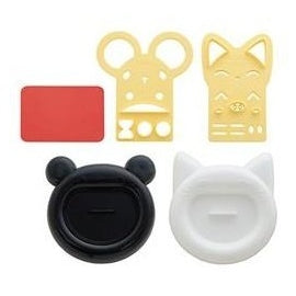 Arnest Curry-Eating Animal Rice Mould Set