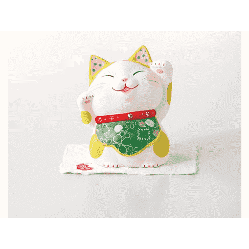 Awasaka Better Fortune Four Leaves Cat