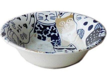 Awasaka Cat Town Bowl