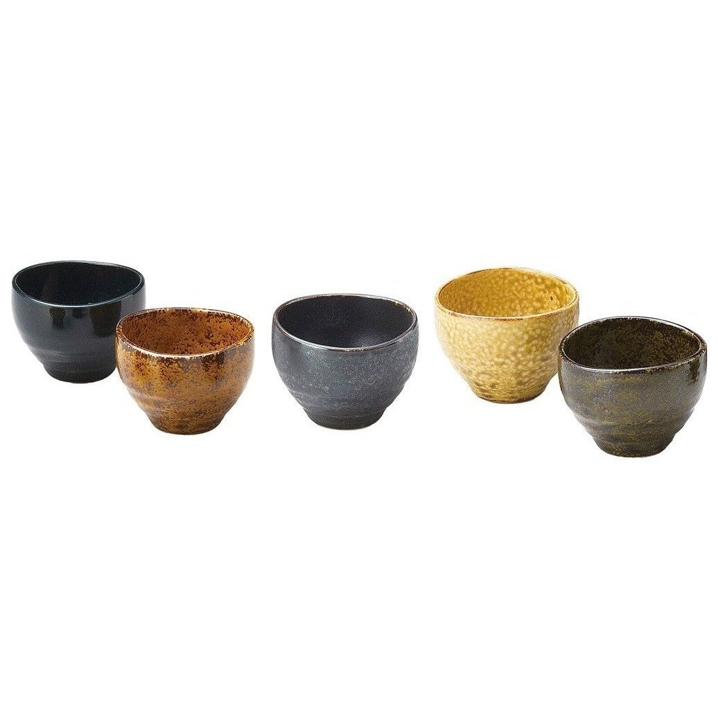 Awasaka Jinpo Tea Cup 150ml 5P Set