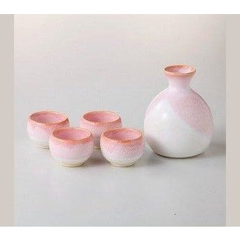 Awasaka Sakura Sake Set 5pcs