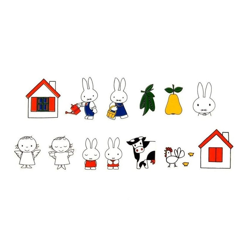 BANDE Miffy Sticker Masking Tape