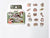 BGM Chocolate Penguin Deco Stickers pcs