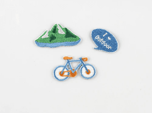 BGM Embroidered Outdoor Adventure Sticker